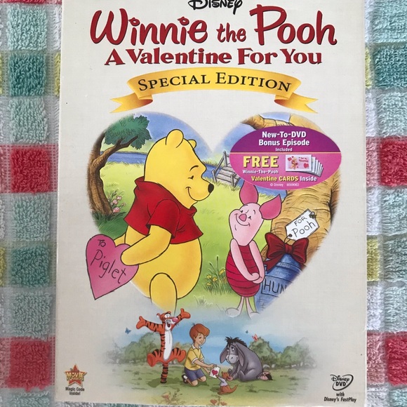 Winnie the Pooh A Valentine for You Special Edition Dvd - Picture 1 of 2
